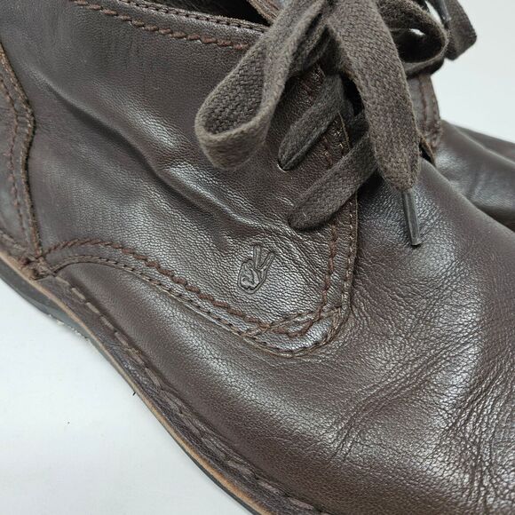 John Varvatos Brown Leather Chukka Boots Mens Size 10 main image 8